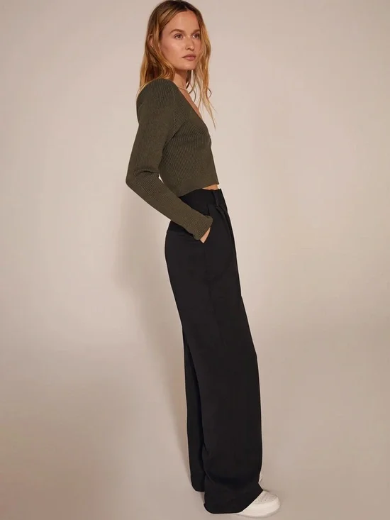 Favorite Daughter Favorite Pant Wide-Leg Trousers - Picture 2 of 6